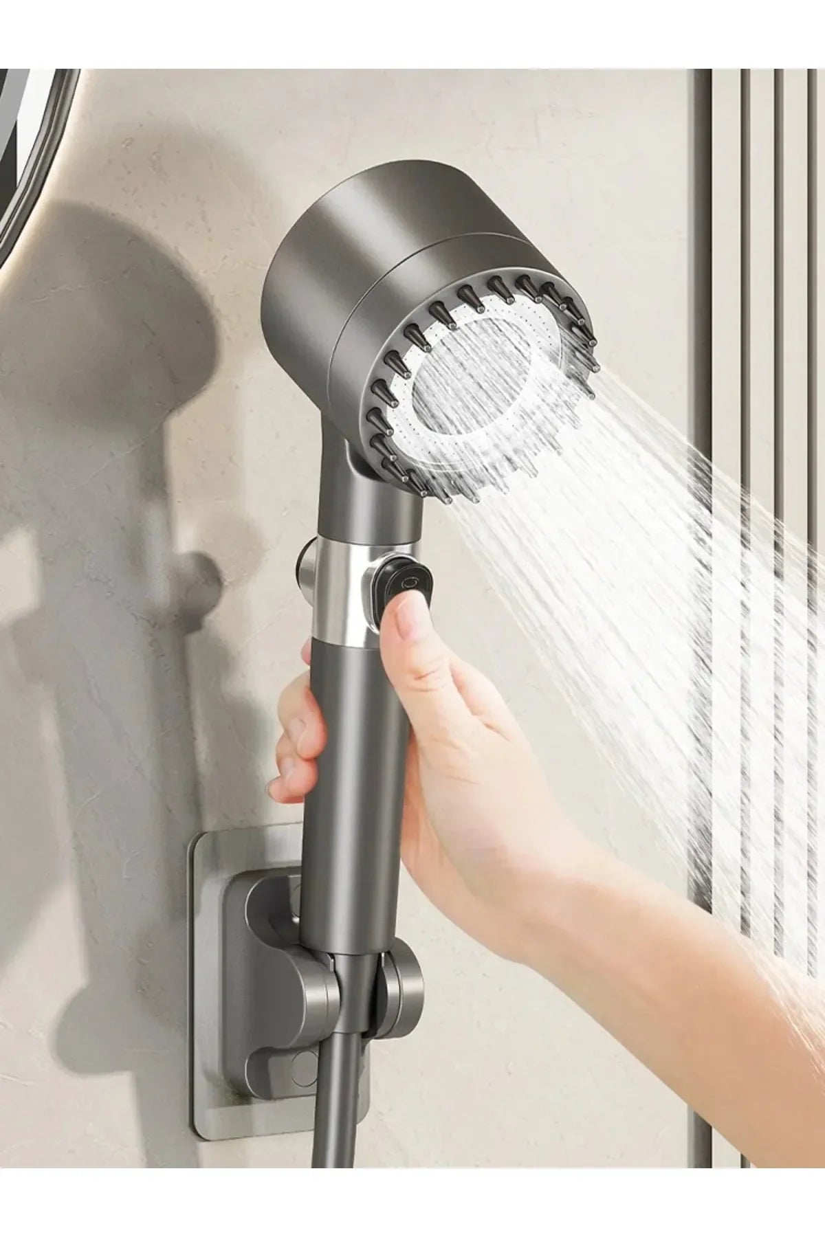 AquaSara™ Filtreli Duş Başlığı Siyah